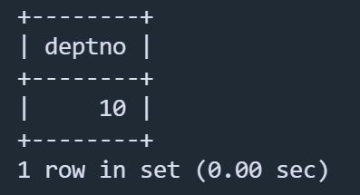 取得平均薪水最高的部门的部门编号