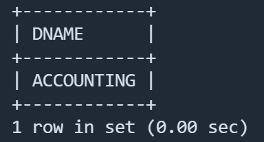 取得平均薪水最高的部门的部门名称
